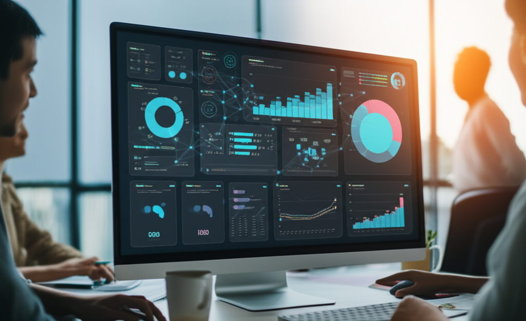 Intuitive AI-driven dashboards for financial institutions
